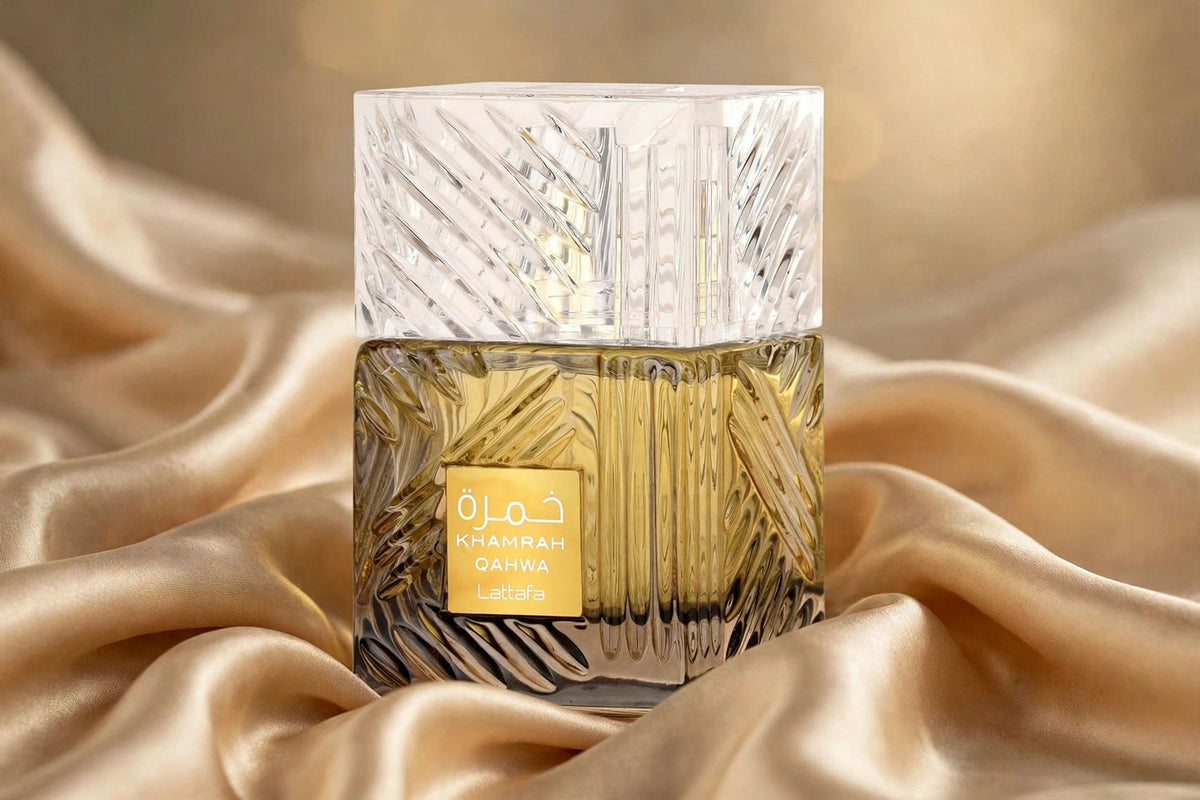 Lattafa Khamrah QAHWA EDP 3.4oz - lifestyle 8