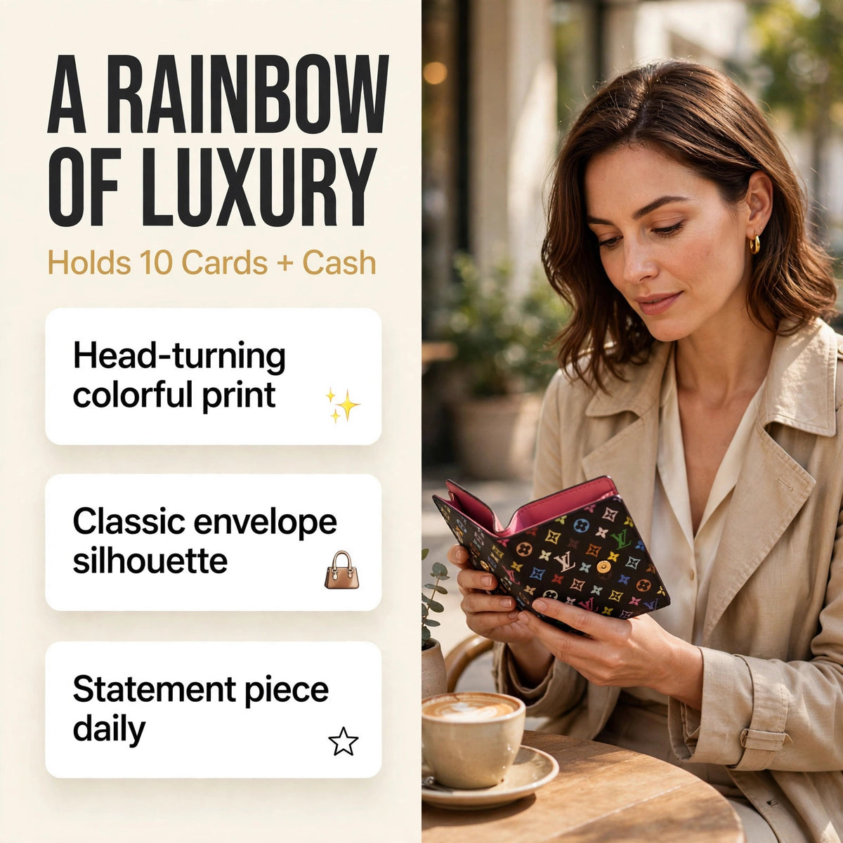 Louis Vuitton Portefeuille Sarah Monogram Multicol - image 2