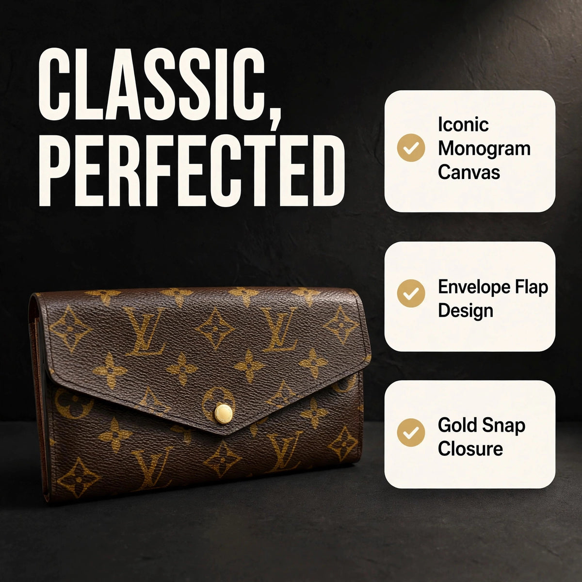 Louis Vuitton Sarah Monogram Wallet - image 1