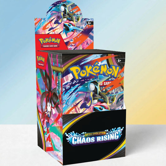 Pokemon TCG Chaos Rising Booster Box 36 Packs - bright