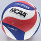 Molten V5M5000-3N Flistatec NCAA Volleyball - Red/White/Blue- PU Micro - closeup