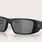 Oakley SI Fuel Cell Blackside w/ Prizm Black Polarized Lenses - closeup