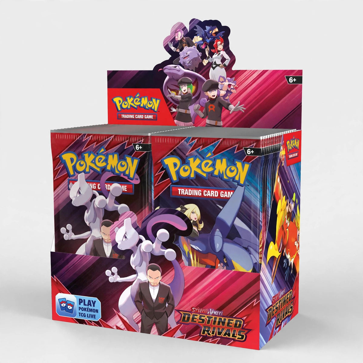 Pokemon EV10 Destined Rivals Booster Box 36 pack (china copy) - closeup
