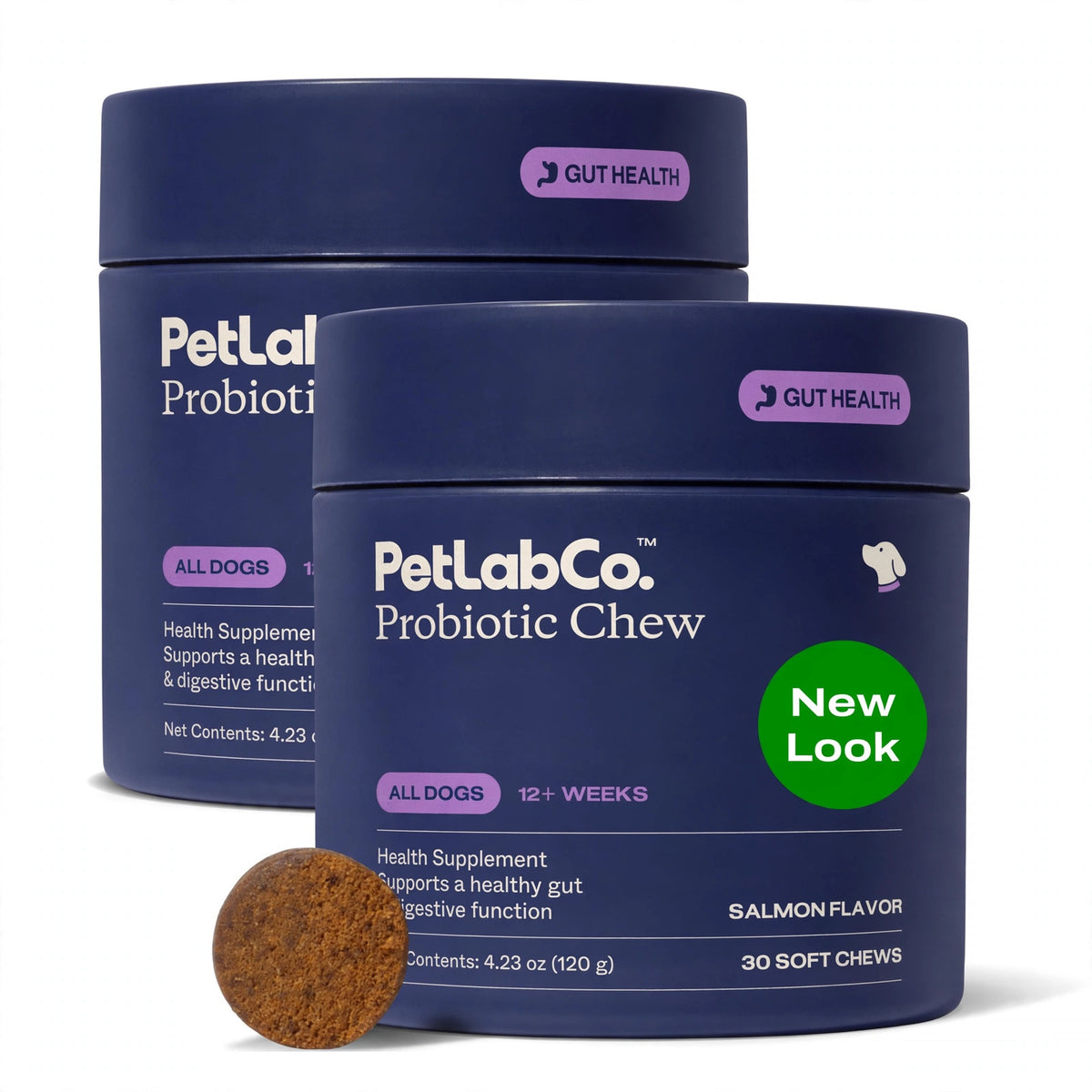 New-PetLabCo. Probiotic Chew Probiotics For Salmon Flavor 30 Soft Chew - closeup