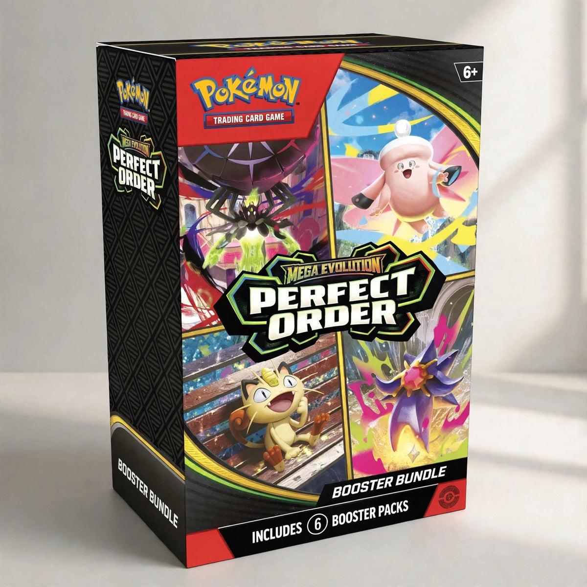 Pokemon TCG ME03 Perfect Order Booster Bundle (6 pack) (1:1) - closeup