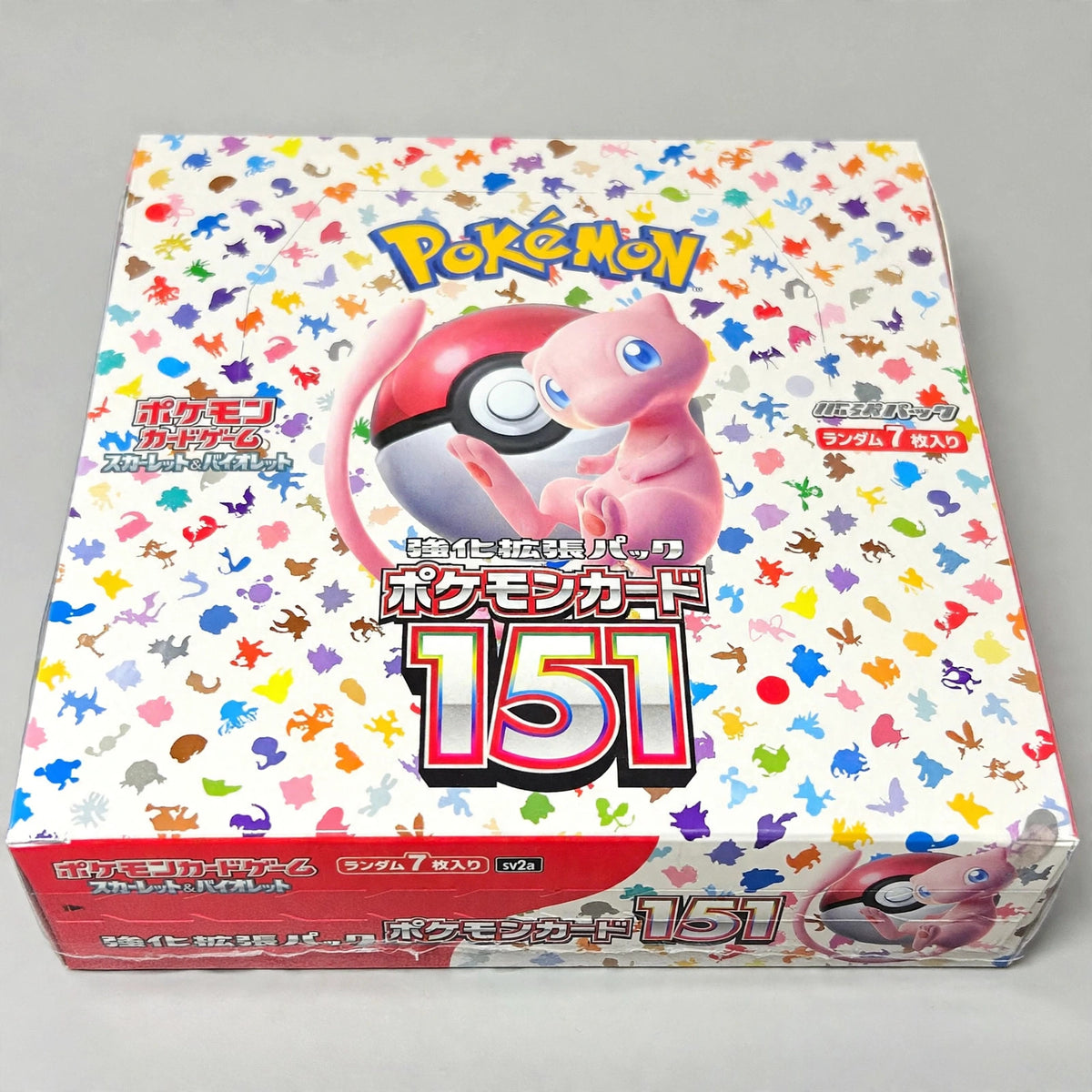 Pokemon Card 151 Booster Box sv2a Japanese Scarlet & Violet Japanese v - closeup