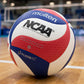 Molten V5M5000-3N Flistatec NCAA Volleyball - Red/White/Blue- PU Micro - court