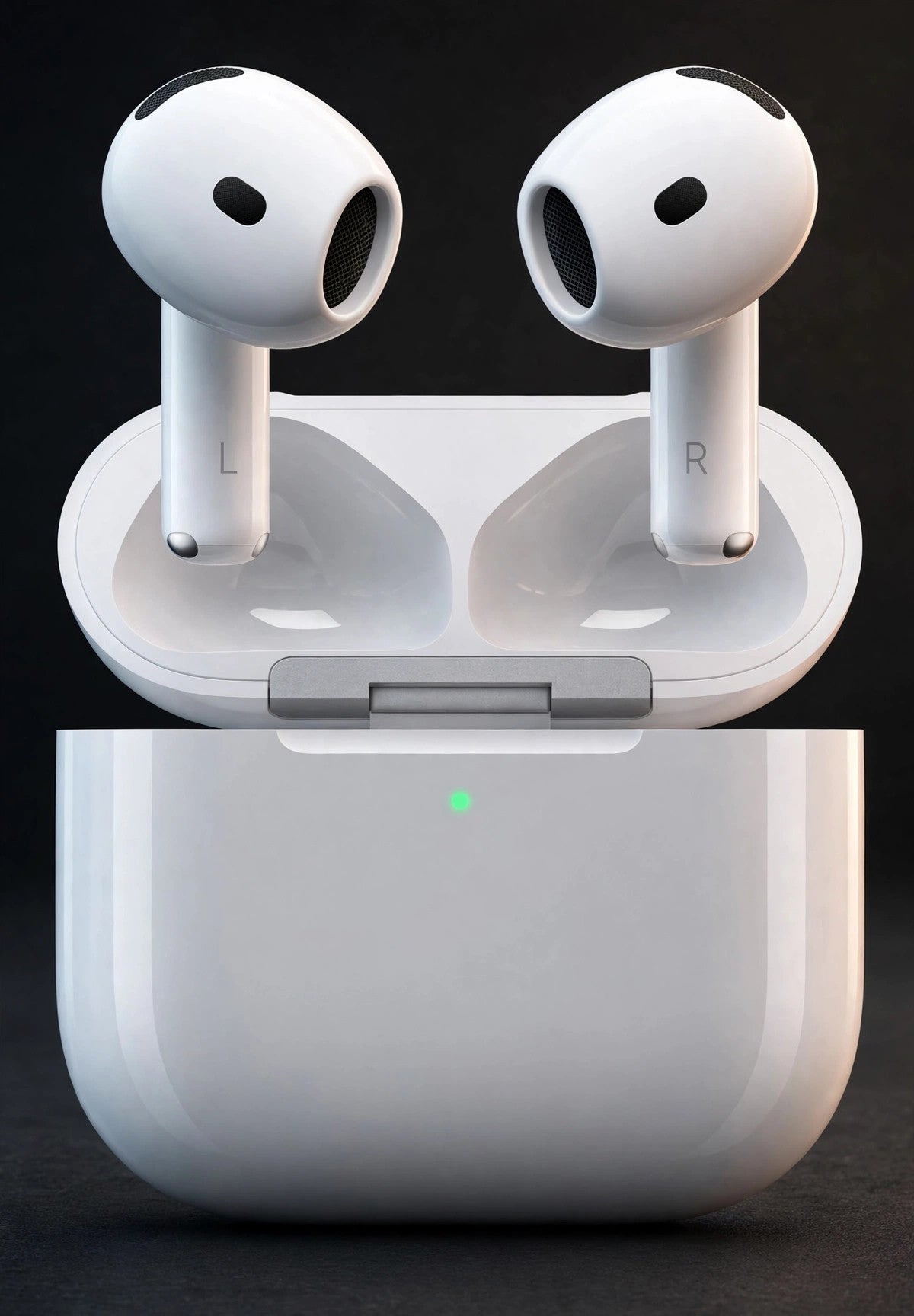 Apple AirPods 4 with Active Noise Cancellation,MagSafe Charging Case - darkstudio