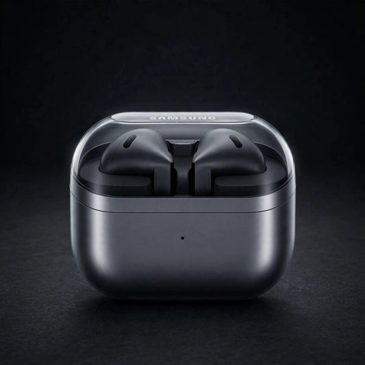 Samsung Galaxy Buds3 SM-R530 True Wireless Bluetooth Earbuds New - Sil - darkstudio