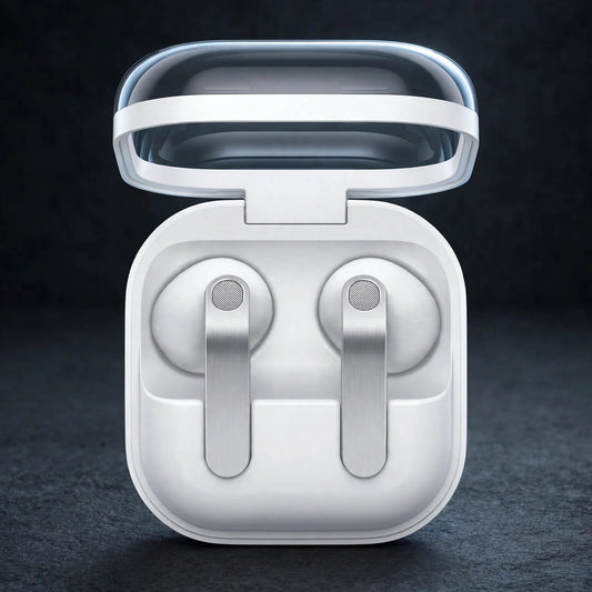 Samsung Galaxy Buds 4 SM-R540 AI True Wireless Bluetooth Earbuds white - darkstudio