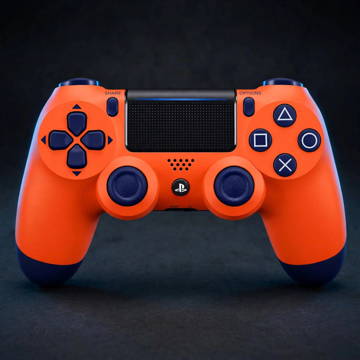 DualShock 4 Wireless Controller for PlayStation 4 - Sunset Orange - darkstudio