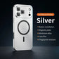 Silver Aluminium Snap On Phone Case For Apple iPhone 17 Pro Max - darkstudio