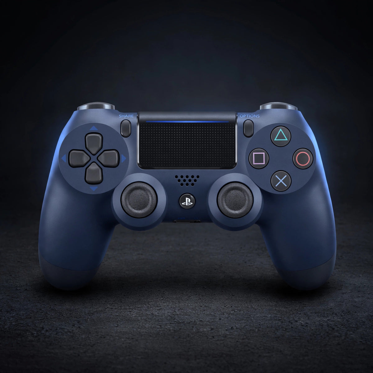 SONY PS4 Wireless Controller DUALSHOCK 4 Midnight Blue JAPAN OFFICIAL - darkstudio