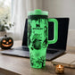 Quencher H2.0 HALLOWEEN WEB GLOW 40oz Limited Edition Tumbler - desk