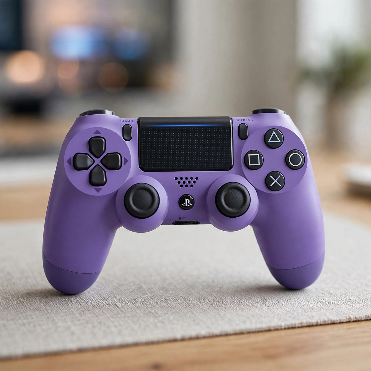 DualShock 4 Wireless Controller for PlayStation 4 - Electric Purple - desksetup