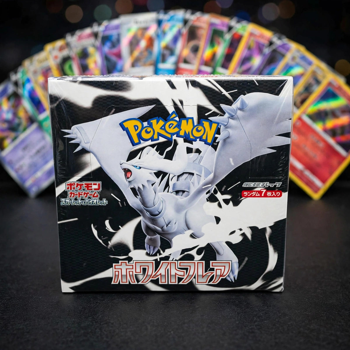 Pokemon Card Game SV Booster White Flare Sealed Box SV11W Japanese ver - display