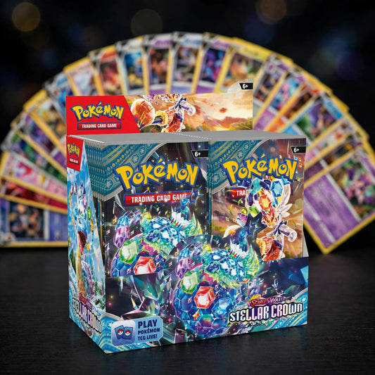 Booster Box Stellar Crown SV07 Pokemon TCG 36 pack (china copy) - display