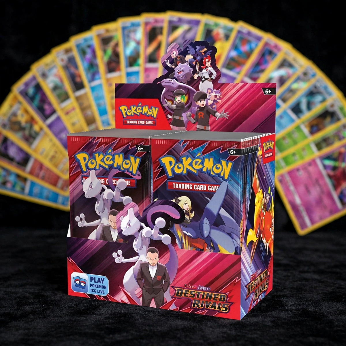 Pokemon EV10 Destined Rivals Booster Box 36 pack (china copy) - display