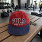 Polo Ralph Lauren Men’s Baseball Cap Adjustable Red with black polo - gym