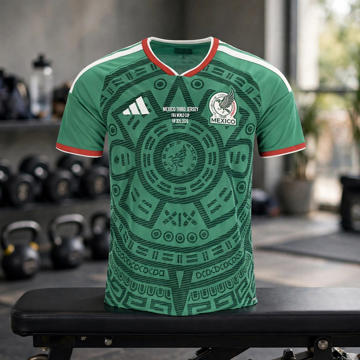 Mexico Third Jersey FIFA WORLD CUP 2026 (S, M, L, XL) - gym