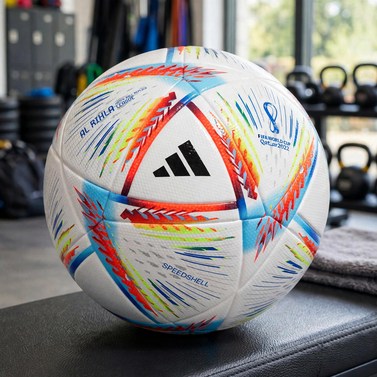 AL RIHLA FIFA WORLD Cup 2022 Official Pro soccer match ball adidas siz - gym