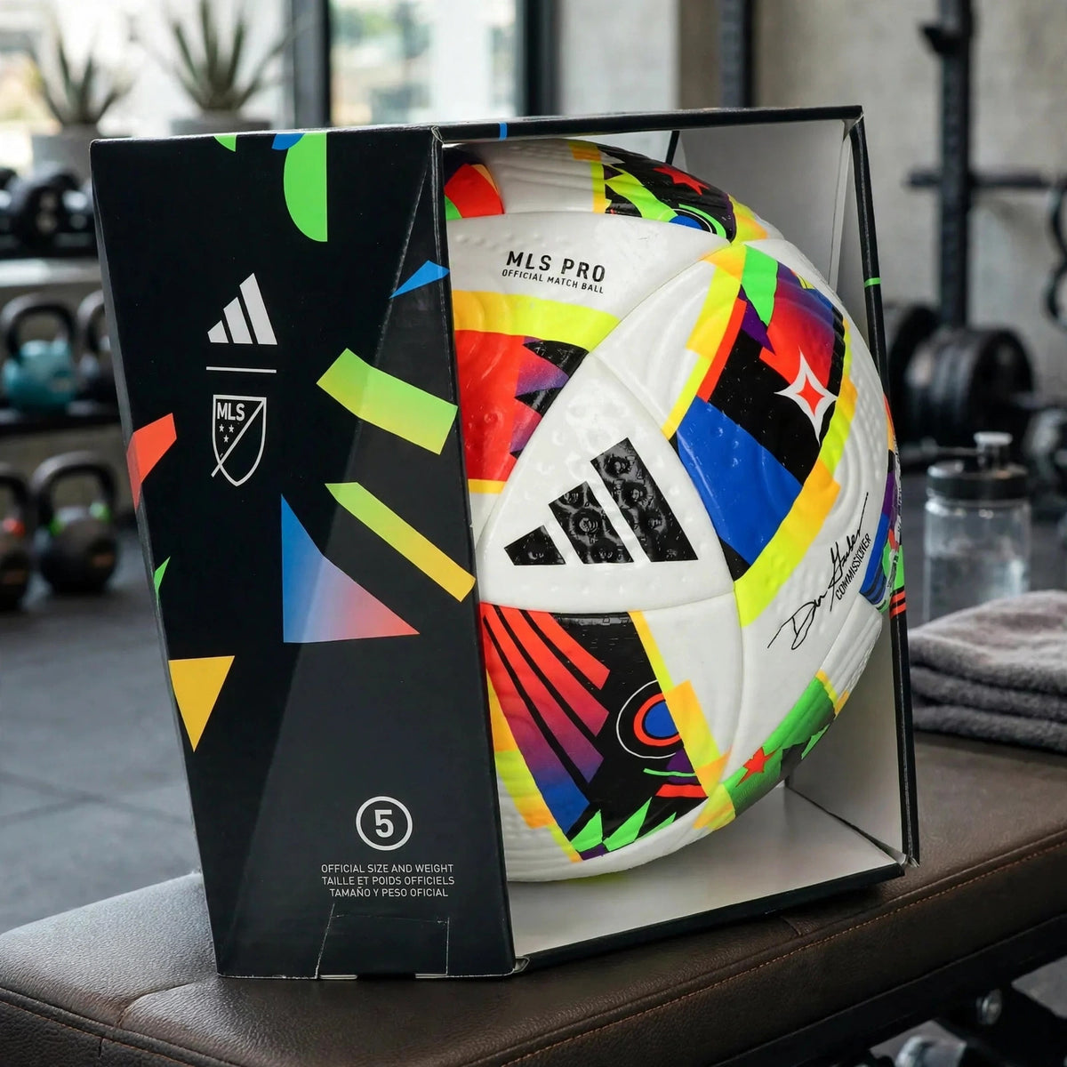Adidas MLS Pro Official Match Ball Size 5 - gym
