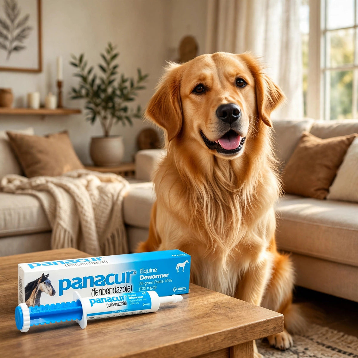PANACUR Dewormer Horse Paste 10%, 100mg (2-Pack) - happypet