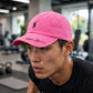 Polo Ralph Lauren Men’s Baseball Cap Adjustable pink with black polo - howto