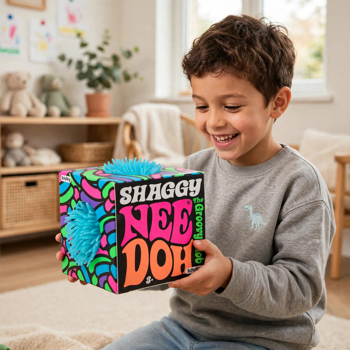 NeeDoh SHAGGY Groovy Glob - howto