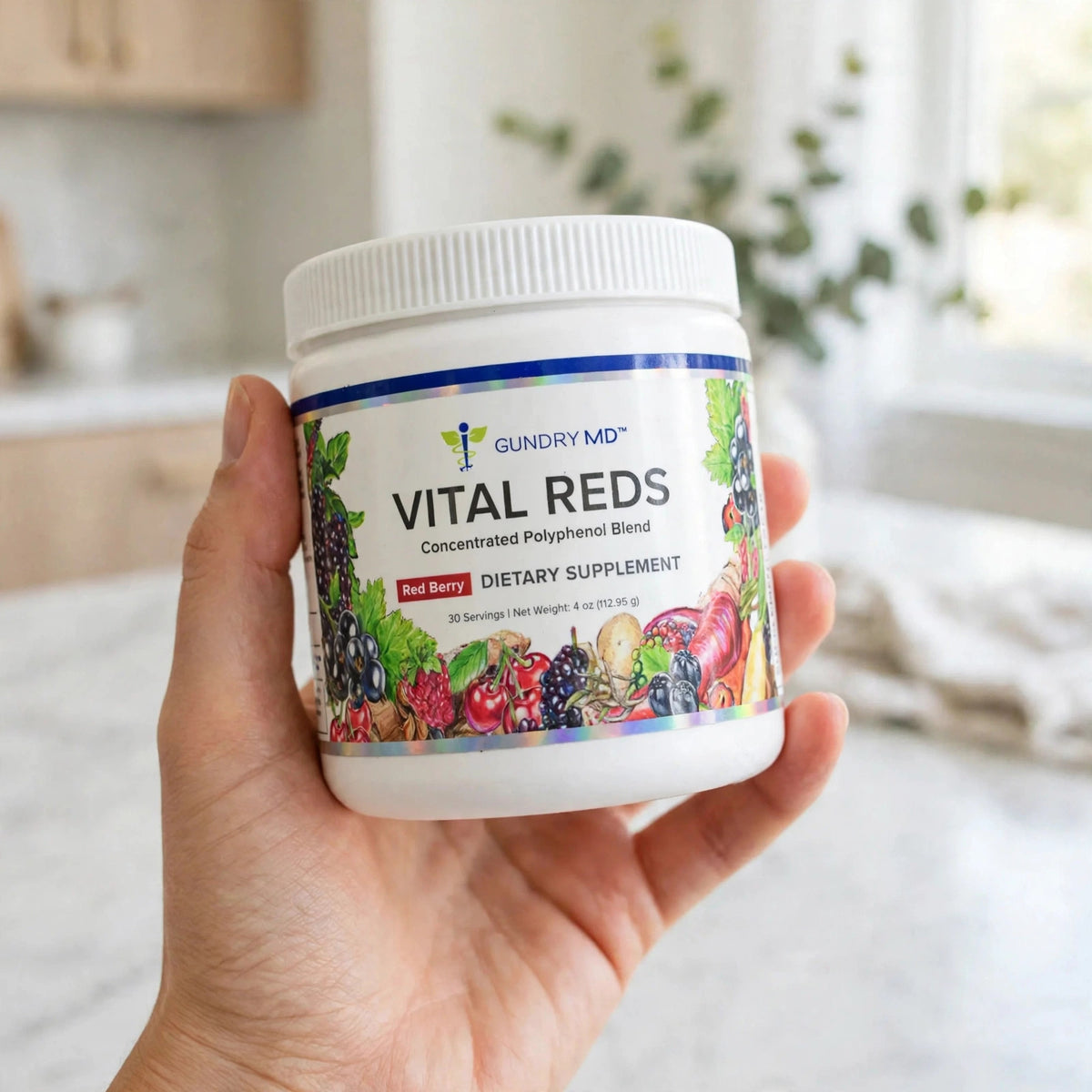 Vital Reds By Gundry MD - Polyphenols. Support Metabolism , Digestion. - howto