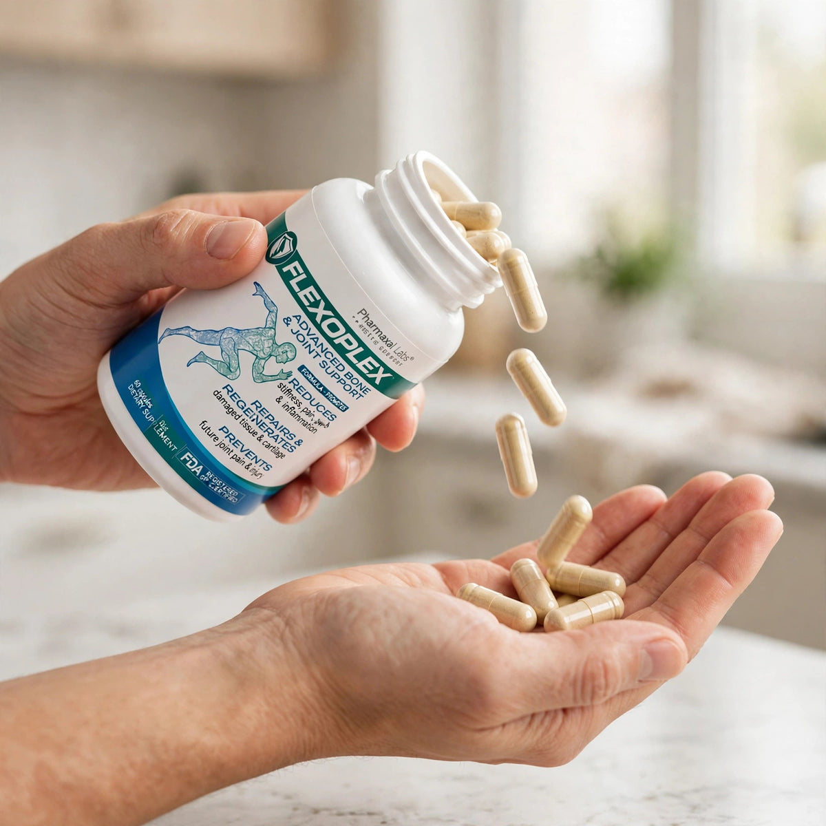 FLEXOPLEX Advanced Bone & Joint Support Formula - howto
