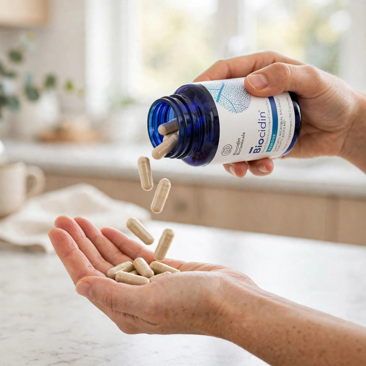 Biocidin Capsules - Biofilm Disruptor - Supports Gut Detox Cleanse, He - howto