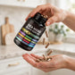 Sea Moss 7000mg, Black Seed Oil 4000mg, Ashwagandha & Turmeric 120 Capsules - howto