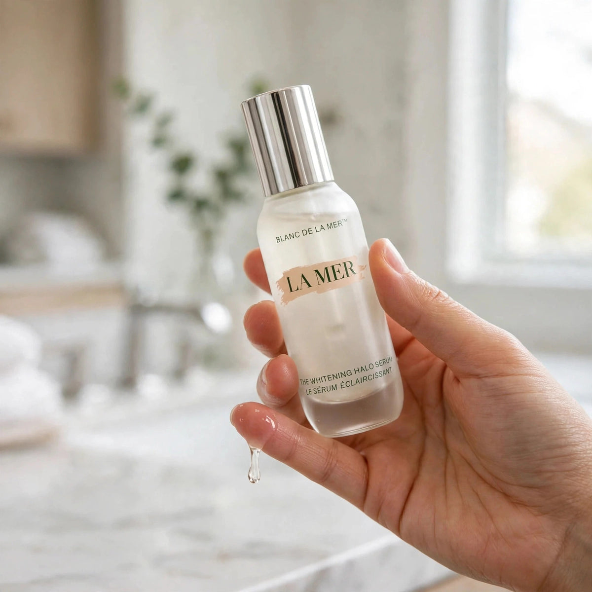 Blanc De La Mer The Whitening Halo Serum 30ml - how to use