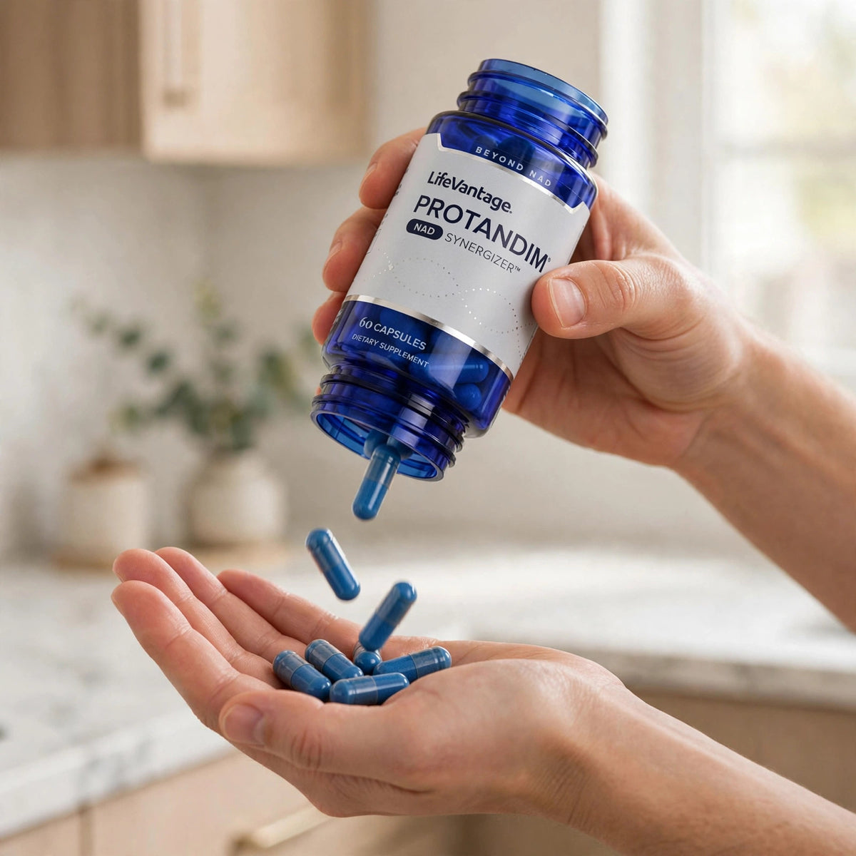 LifeVantage Protandim NAD Synergizer, NAD Supplement 60 Capsules - howto