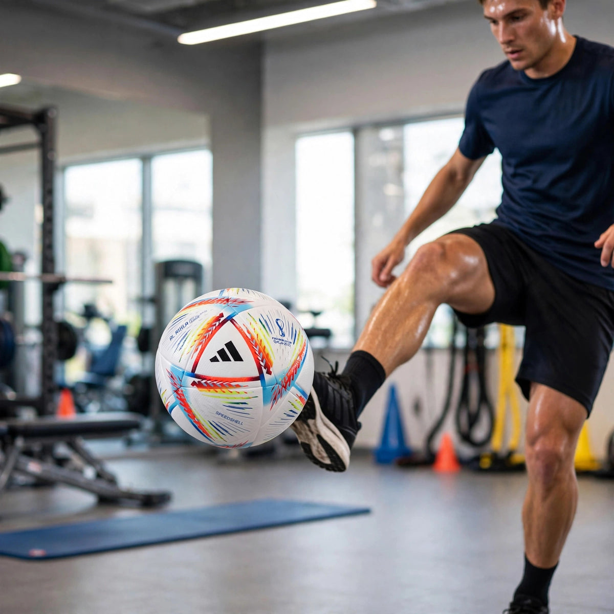 AL RIHLA FIFA WORLD Cup 2022 Official Pro soccer match ball adidas siz - howto