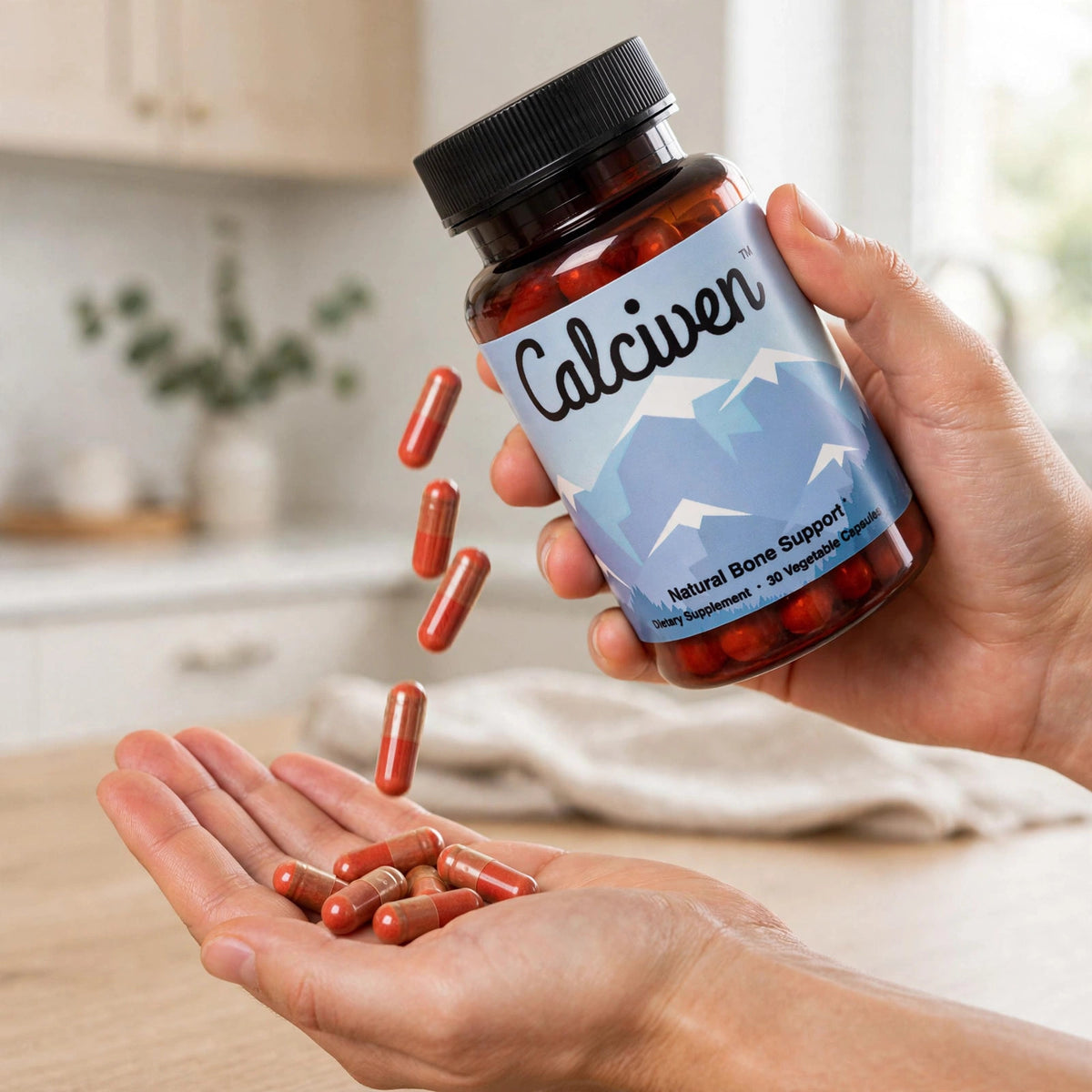 Calciven Natural bone support supplements 30 cap - howto