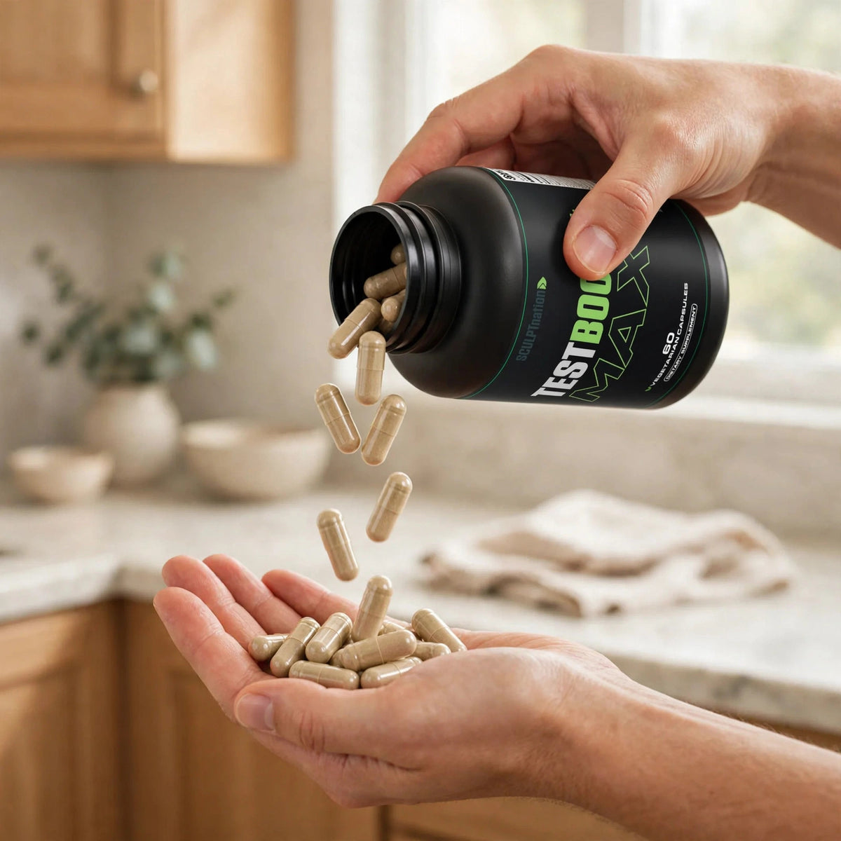 TEST BOOST Max Sculptnation 2.0 Testosterone Build Muscle Men Fat weig - howto