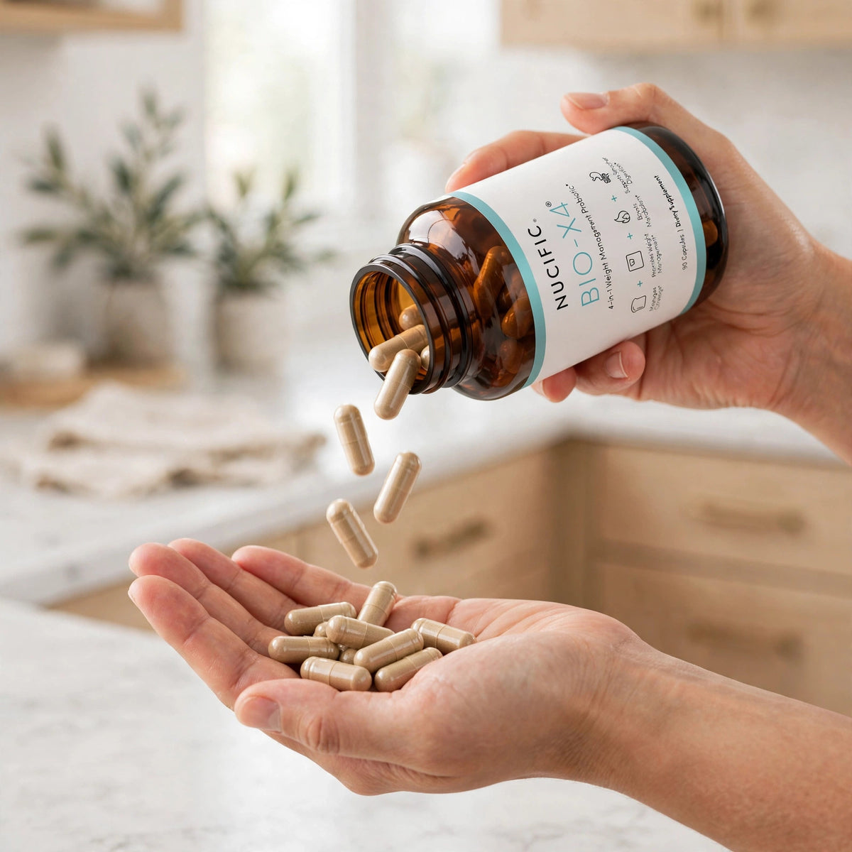 Nucific Bio-X4 4-in-1 Probiotic 90 Capsules - howto