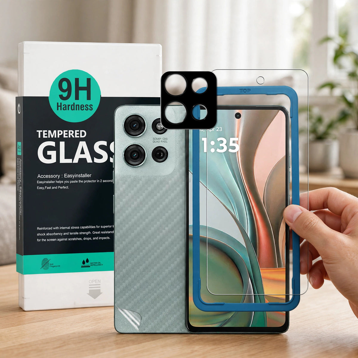 Premium Tempered Glass Screen Protector , HD Clear, Scratch Resistant, - howto