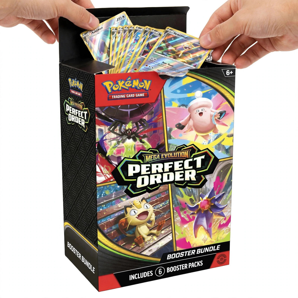 Pokemon TCG ME03 Perfect Order Booster Bundle (6 pack) (1:1) - howto