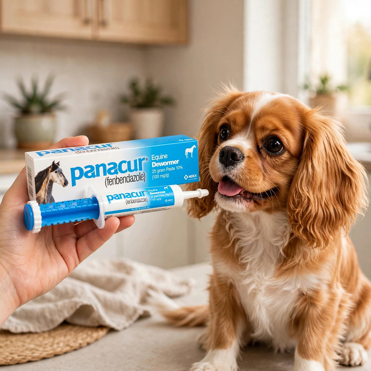 PANACUR Dewormer Horse Paste 10%, 100mg (2-Pack) - howto