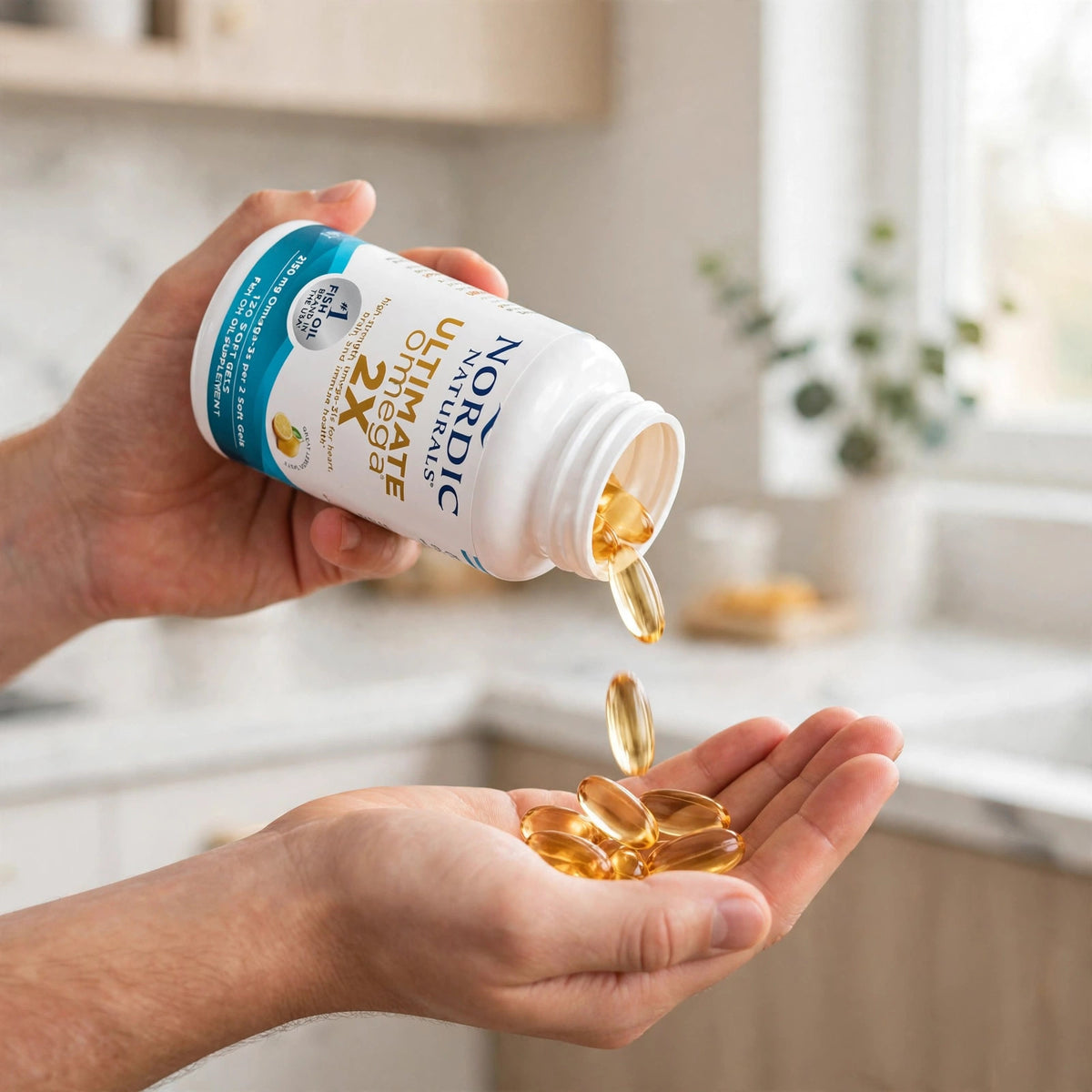 Nordic Naturals Ultimate O2X, Lemon Flavor - 120 Soft Gels Without Box - howto