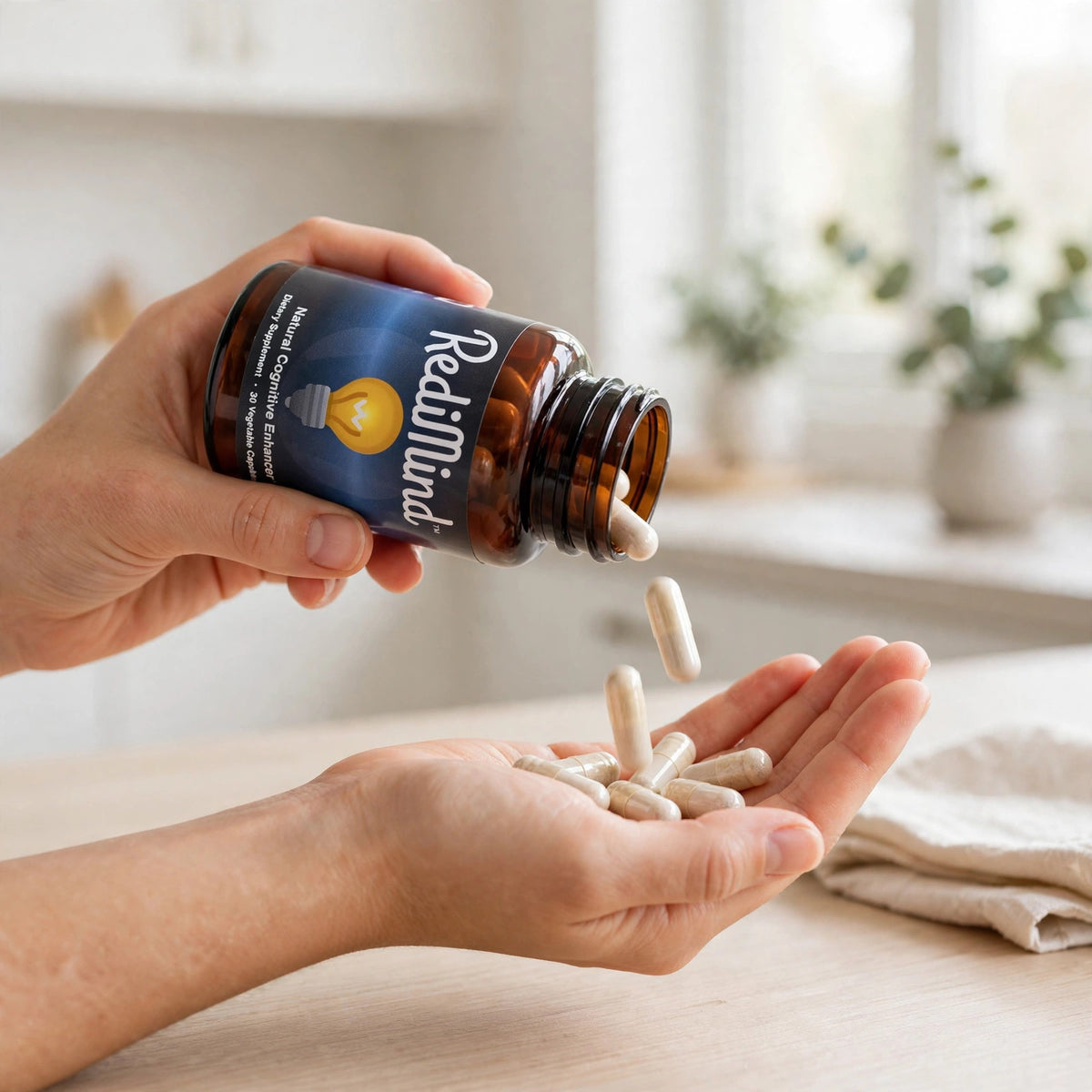 Redimind Natural Cognitive Enhancement Supplement 30 Capsule Plastic - howto
