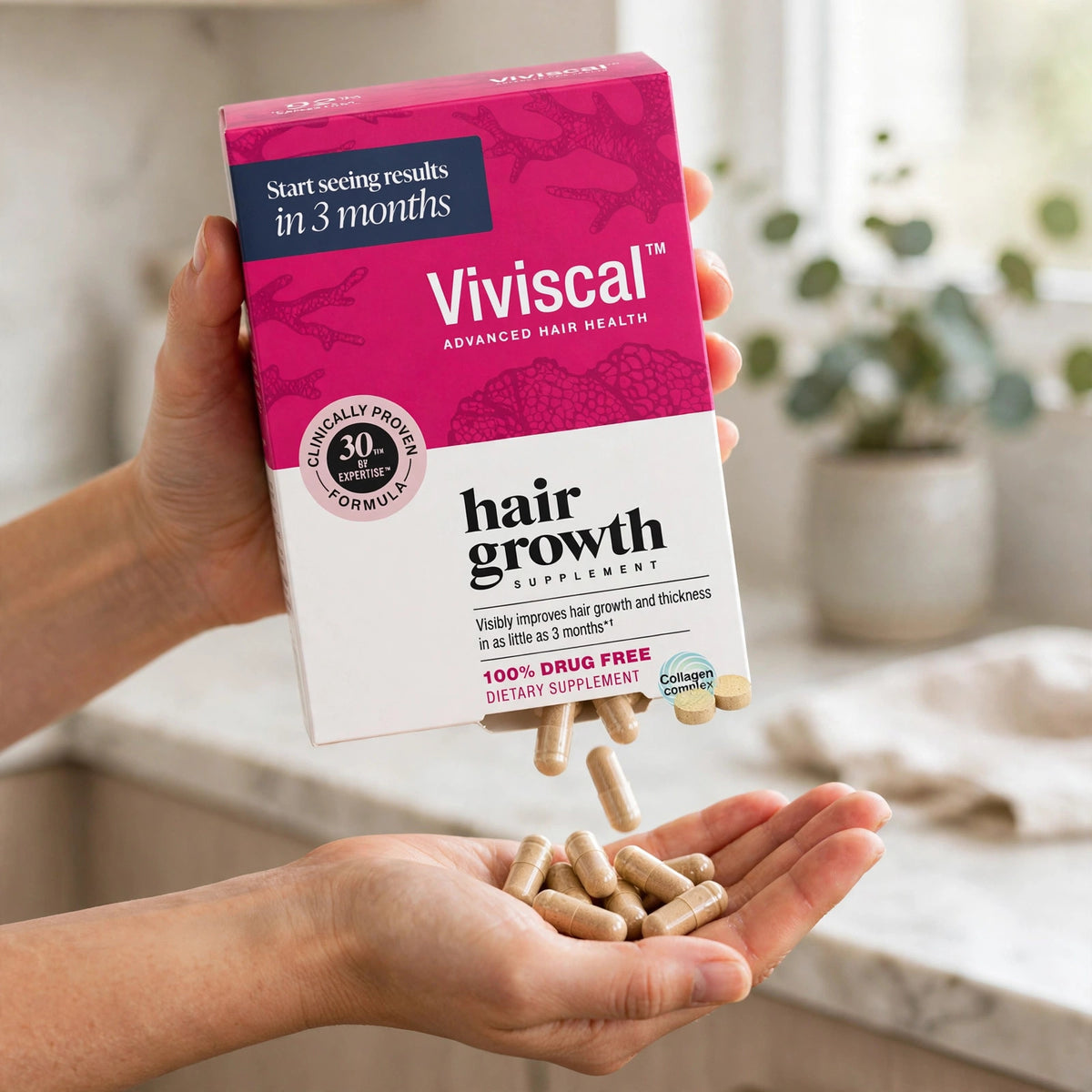 Viviscal Hair Growth Supplements For Women For Thicker, Fuller Hair 18 - howto