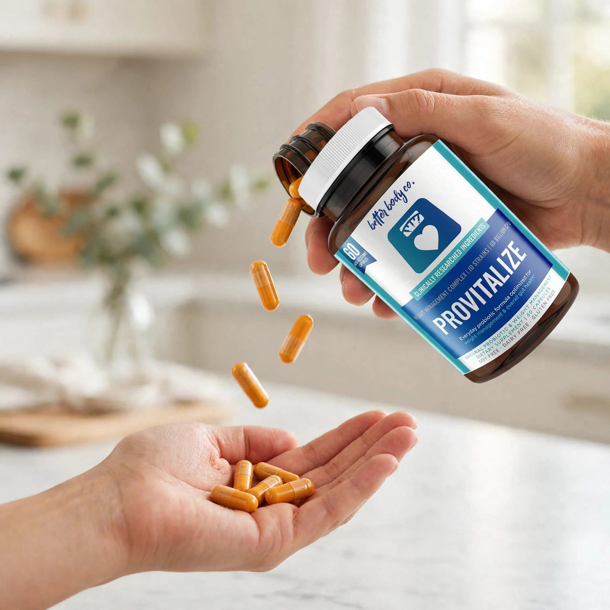 Better Body Co. Provitalize Best Natural Weight Management Probiotic - - howto