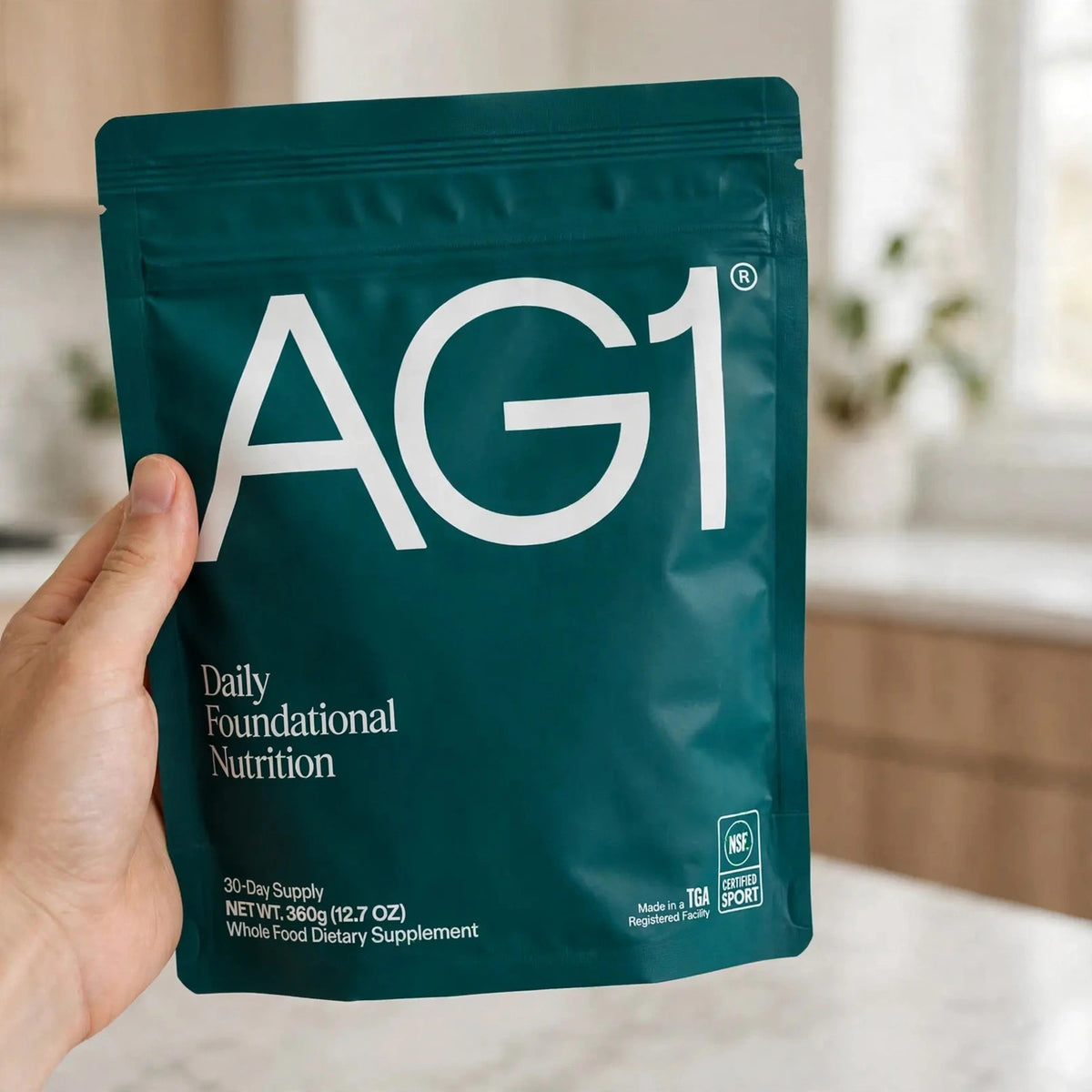 Genuine AG1 Daily Foundational Nutrition 12.7oz 360g 30 Day Supply - howto
