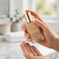 Estée Lauder Double Wear Stay-in-Place Makeup SPF 10 — hand applying the product
