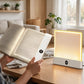 Rechargeable LED Book Reading Light with Timer Display, Acrylic Lamp,  - howto