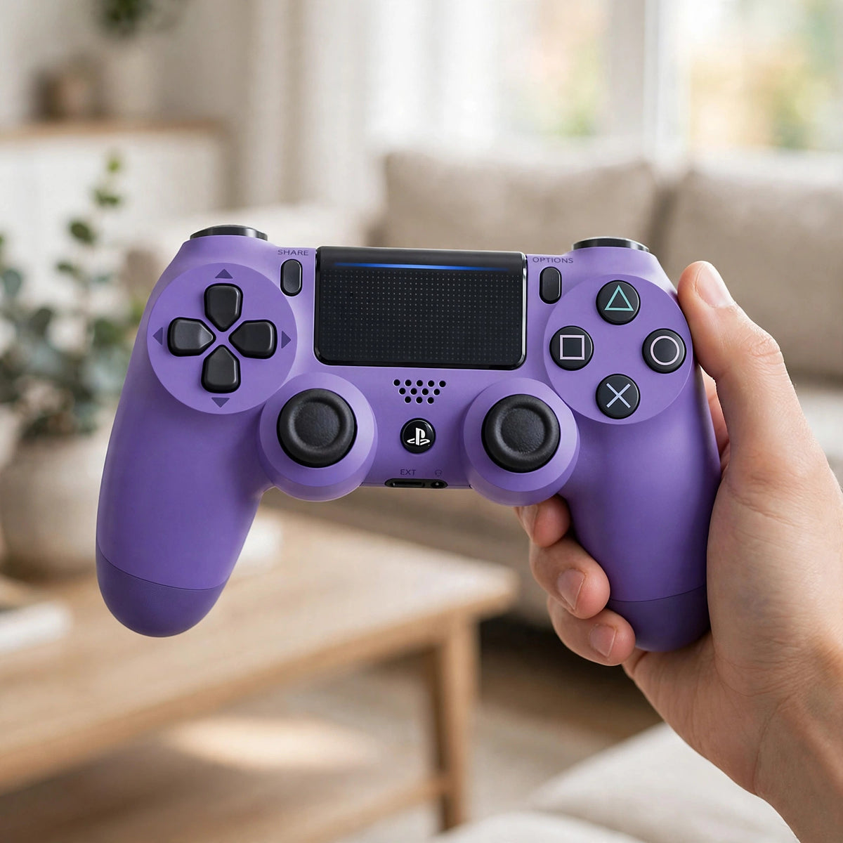 DualShock 4 Wireless Controller for PlayStation 4 - Electric Purple - howto